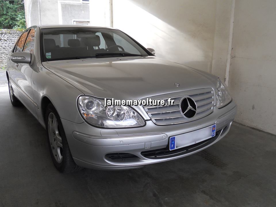 Calandre mercedes classe S - Après