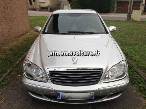 Calandre mercedes classe S - Avant